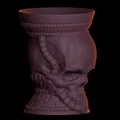 Skull Cup: Cốc đựng bút hình đầu lâu phong cách cá tính - Thumbnail 1
