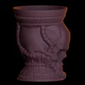 Skull Cup: Cốc đựng bút hình đầu lâu phong cách cá tính - Thumbnail 2