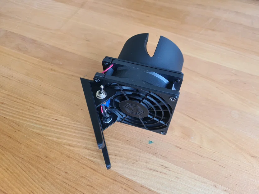 Bộ Kit Chân Đỡ & Khuếch Đại Gió Quạt 80mm – Desk Cooler - Image 2