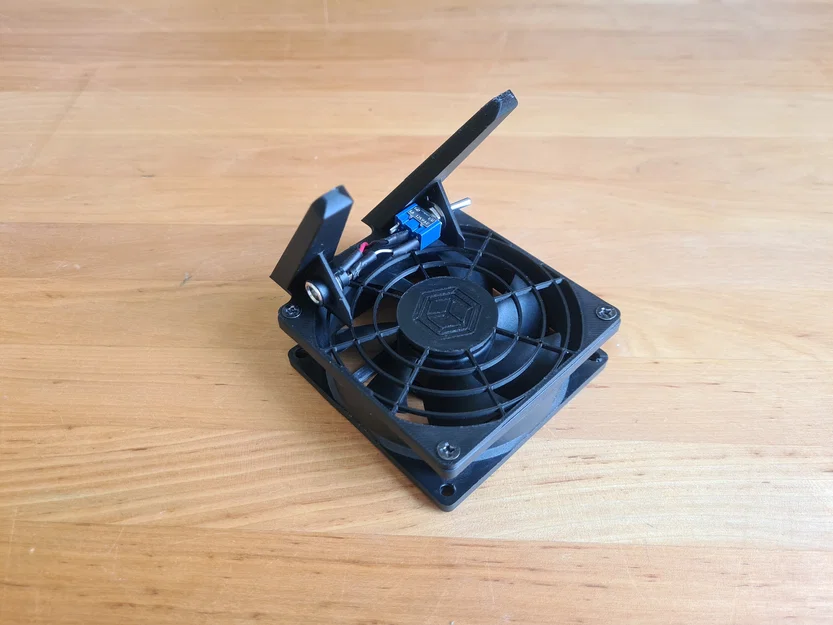 Bộ Kit Chân Đỡ & Khuếch Đại Gió Quạt 80mm – Desk Cooler - Image 4