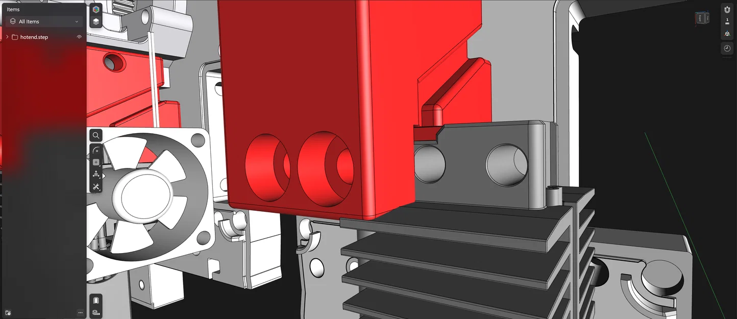 Ngàm chuyển đổi Hotend Bambulab cho máy in 3D Sovol SV08 - Image 3