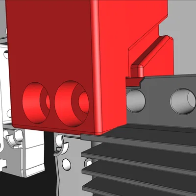 Ngàm chuyển đổi Hotend Bambulab cho máy in 3D Sovol SV08