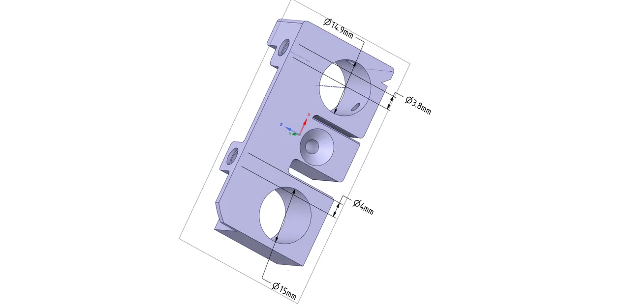Gá Extruder MonoBlock cho Sovol SV06 (Sovol SV06 MonoBlock Extruder Mount) - Image 5