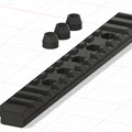Thanh gắn phụ kiện Picatinny cho súng M16 và M4 - Thumbnail 1