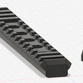 Thanh gắn phụ kiện Picatinny cho súng M16 và M4 - Thumbnail 3