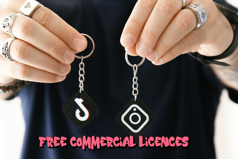 Móc khóa NFC mạng xã hội (Social NFC keychain) - Image 1