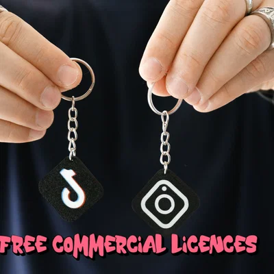 Móc khóa NFC mạng xã hội (Social NFC keychain)