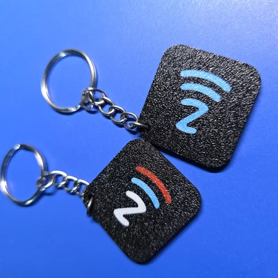 Móc khóa NFC mạng xã hội (Social NFC keychain)