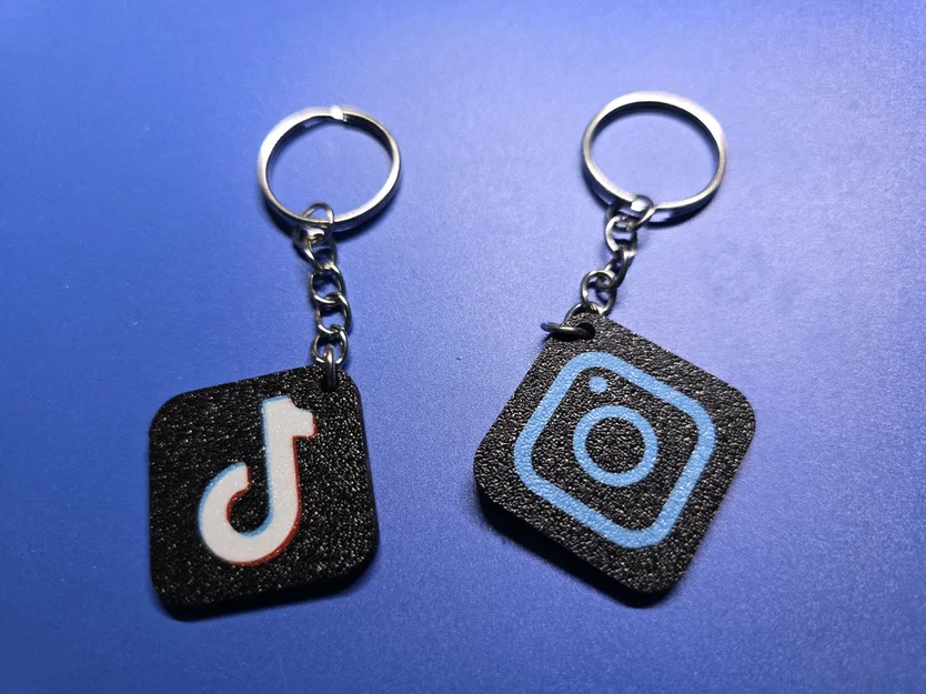 Móc khóa NFC mạng xã hội (Social NFC keychain) - Image 4