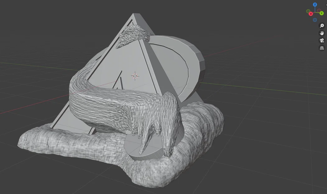 Mô hình logo 3D đội khúc côn cầu Colorado Avalanche đẹp mắt - Image 2