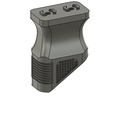 Tay cầm dọc Mlok vertical grip và stubby grip cho máy in 3D