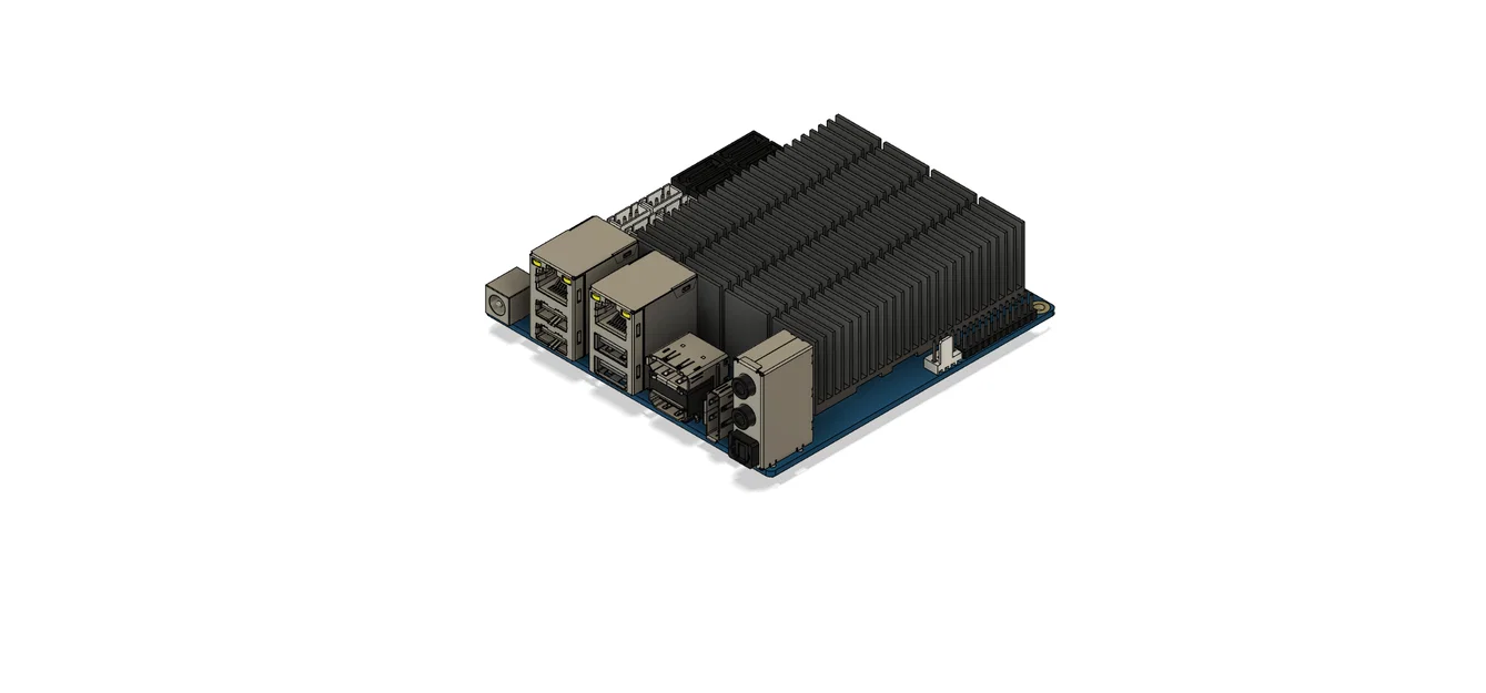 Mô hình 3D Odroid H4+ dùng thiết kế case NAS tự chế - Image 1