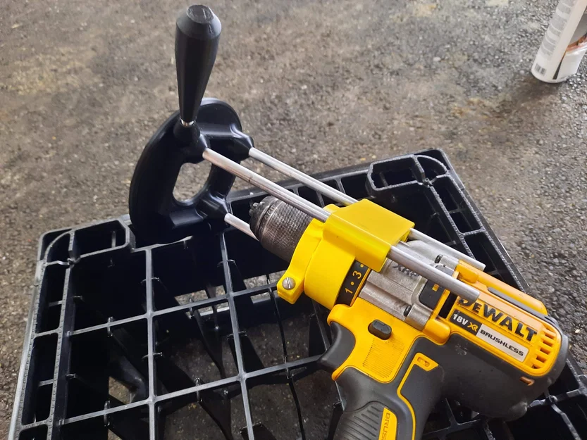 Đồ gá khoan 90° cho Dewalt DCD 995 (Drill guide) - Image 1