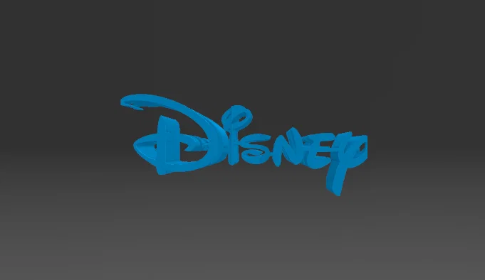 Mô hình ảo ảnh 3D lâu đài và logo Disney độc đáo - Image 3