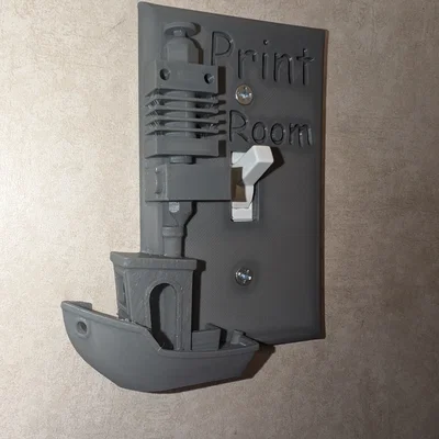 Nắp công tắc đèn in 3D tuỳ chỉnh (Custom 3D Printing Light Switch Cover)
