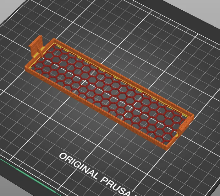Nắp che bay 5.25" mesh tăng airflow cho case PC – tự chọn pattern - Image 2