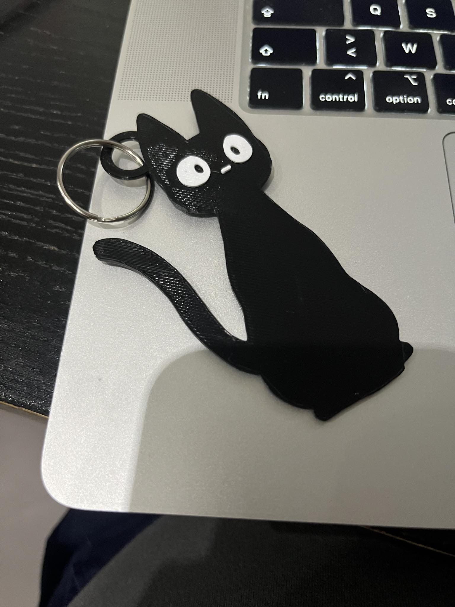 Móc khóa mèo đen Jiji (Kiki's Delivery Service) in 3D dễ thương - Image 1