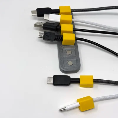 Bộ Sắp Xếp Dây Cáp Nam Châm (Magnetic Cable Organizer)