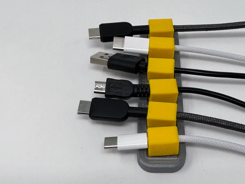 Bộ Sắp Xếp Dây Cáp Nam Châm (Magnetic Cable Organizer) - Image 3