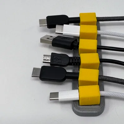 Bộ Sắp Xếp Dây Cáp Nam Châm (Magnetic Cable Organizer)