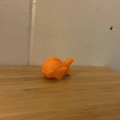 Mô hình 3D chú cá vàng (Gold Fish) nhỏ xinh dễ in