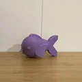 Mô hình 3D chú cá vàng (Gold Fish) nhỏ xinh dễ in - Thumbnail 3