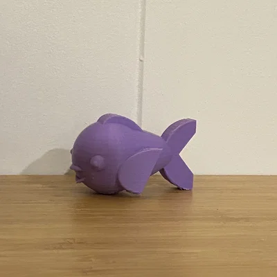 Mô hình 3D chú cá vàng (Gold Fish) nhỏ xinh dễ in