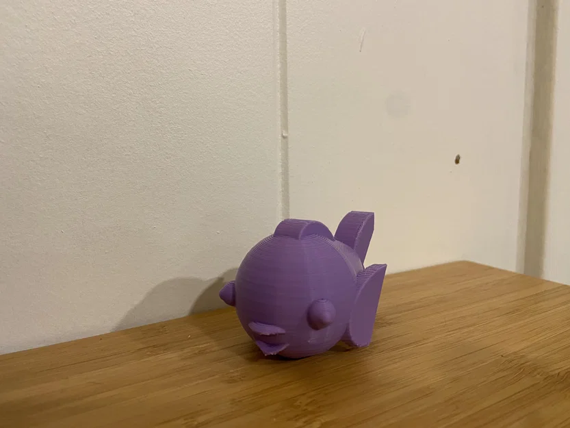 Mô hình 3D chú cá vàng (Gold Fish) nhỏ xinh dễ in - Image 4