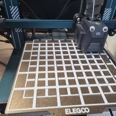 Đế Gridfinity nesting với snap connectors