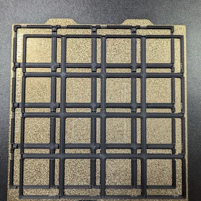 Đế Gridfinity nesting kèm snap connectors cho A1 mini