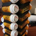 Kệ xoay hũ thuốc Walgreen's: Organizer lưu trữ linh kiện nhỏ - Thumbnail 1