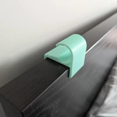 Ngàm treo ống CPAP cho đầu giường IKEA Malm (41mm)