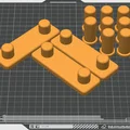 Mặt bàn Bora Centipede với Hold Down Dogs và Sheet Connectors (in 3D) - Thumbnail 3
