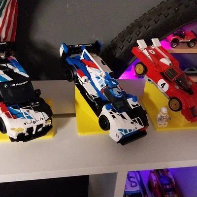 Giá trưng bày xe LEGO Speed Champions in 3D đẹp mắt