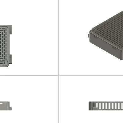 Vỏ lọc Freshair Liebherr 9096989 9882460 988246000