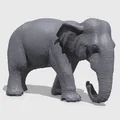Mô hình chú voi 3D tương thích với gạch LEGO cực độc đáo - Thumbnail 2