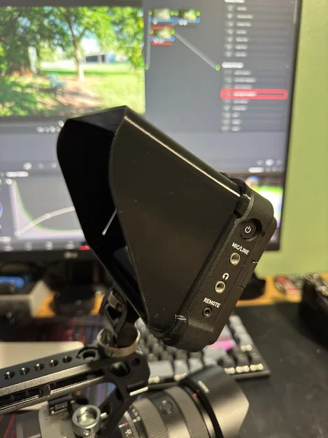 Chụp nắng cho Atomos Ninja/Shinobi V - In 1 mảnh - Image 1