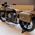 Mô hình in 3D xe máy cổ điển Indian Four 1939 chi tiết - Thumbnail 9