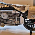 Mô hình in 3D xe máy cổ điển Indian Four 1939 chi tiết - Thumbnail 14