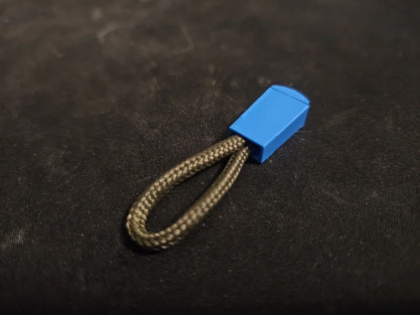 Rope Zipper Pull – Móc kéo khóa dạng dây - Image 2