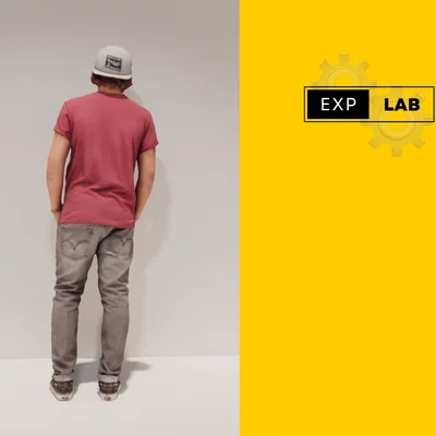 Mô hình nhân vật nam 3D cho kiến trúc và sa bàn