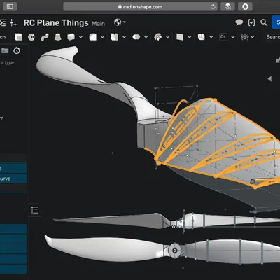 Cánh quạt Drone/Máy bay – generative design, mọi kích thước