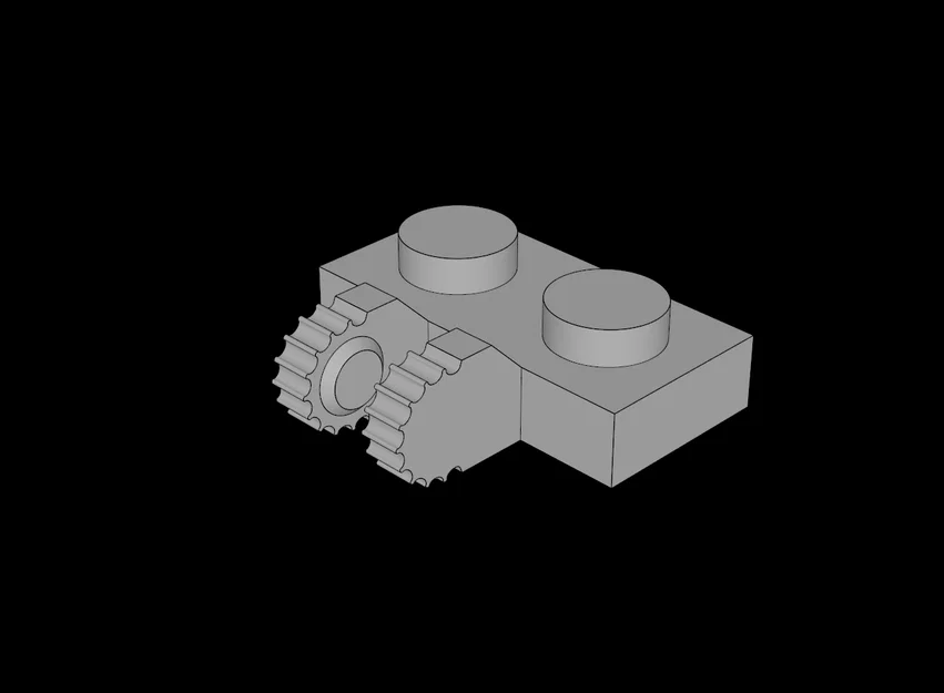 Bản lề khớp xoay 9 vị trí tương thích Lego in 3D chất lượng cao - Image 1