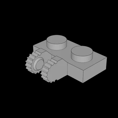 Bản lề khớp xoay 9 vị trí tương thích Lego in 3D chất lượng cao