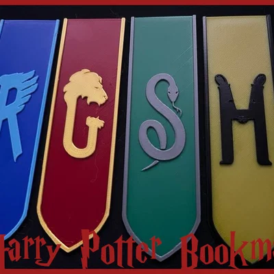 Bộ kẹp sách Harry Potter - Thiết kế 4 nhà Hogwarts cho người yêu sách