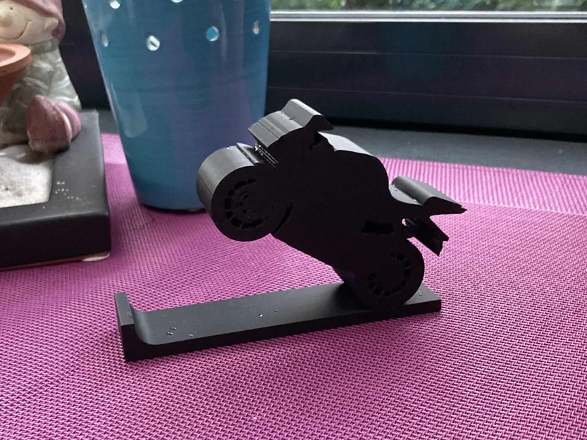 Giá đỡ điện thoại mô hình xe mô tô độc đáo in 3D - Image 1