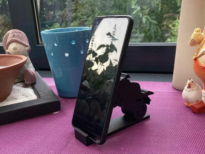 Giá đỡ điện thoại mô hình xe mô tô độc đáo in 3D - Image 3