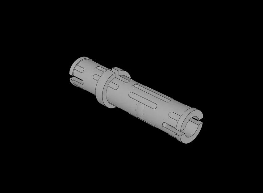 Chốt Technic dài tương thích Lego (Technic Pin Long) - File in 3D - Image 1
