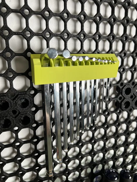 Khay treo bộ lục giác/Allen hệ Metric cho Multiboard (SlideCleat) - Image 1