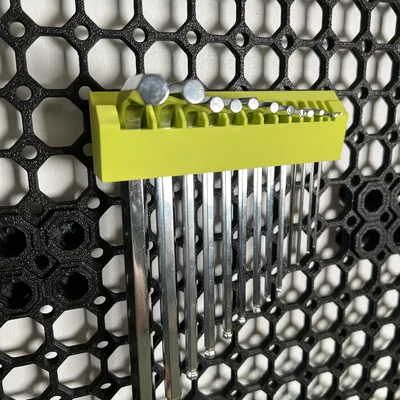 Khay treo bộ lục giác/Allen hệ Metric cho Multiboard (SlideCleat)